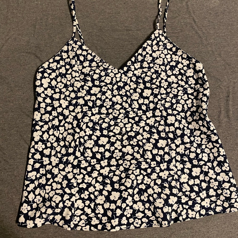 Circa 2000 blue and white tank